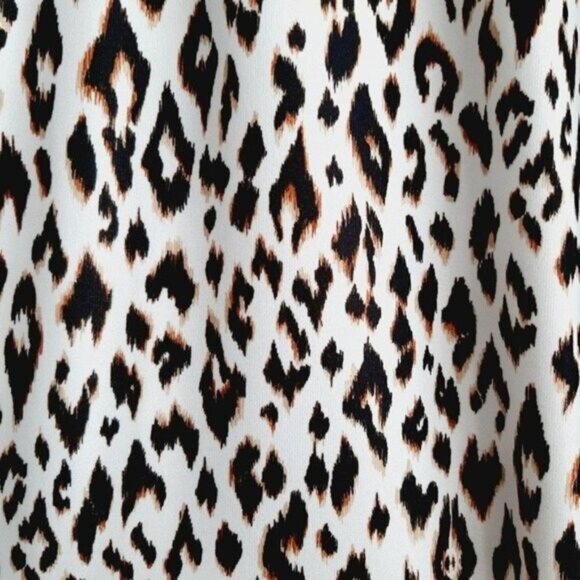 GREG NORMAN PLAYDry Golf Shirt Animal Jaguar Print Sz S - Picture 6 of 8